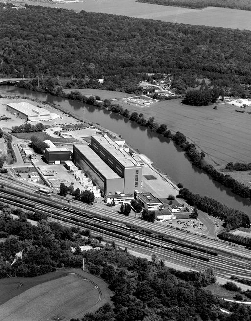 centrale vue aerienne 1995